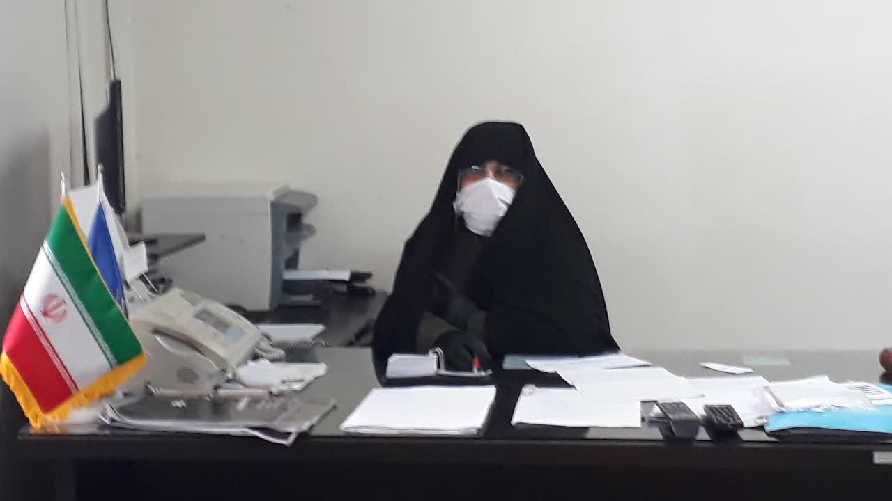 بانوان طلبه تنکابن جهادگرانه وارد کارزار مبارزه با کرونا شدند