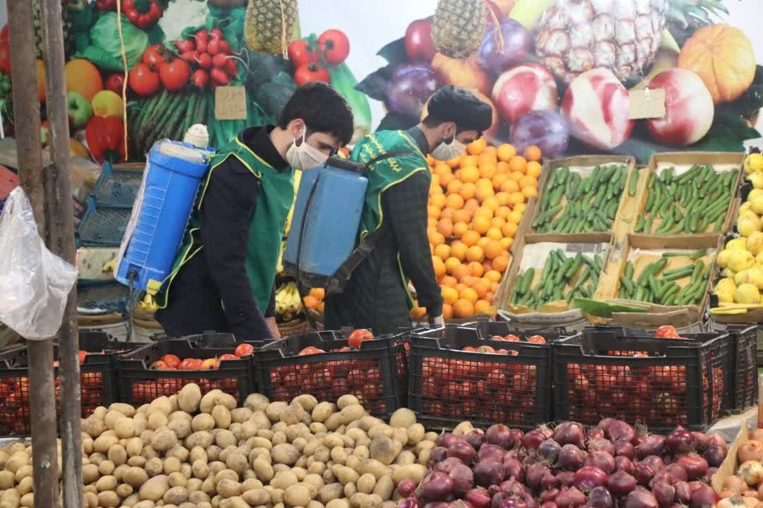 اقدامات گروه جهادی طلاب جویبار در جبهه سلامت