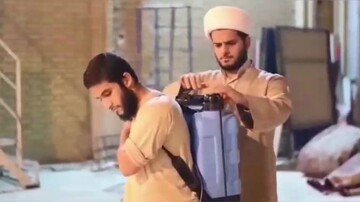 فیلم/ اقدامات جهادی طلاب منطقه حصیرآباد اهواز برای مبارزه با کرونا