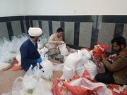 ۱۱۴ بسته حمایتی بین نیازمندان شهر ارومیه توزیع شد+ عکس