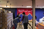 فیلم | خدمات هیئت انصارالمهدی(عج) و طلاب جهادی صالحیه تهران
