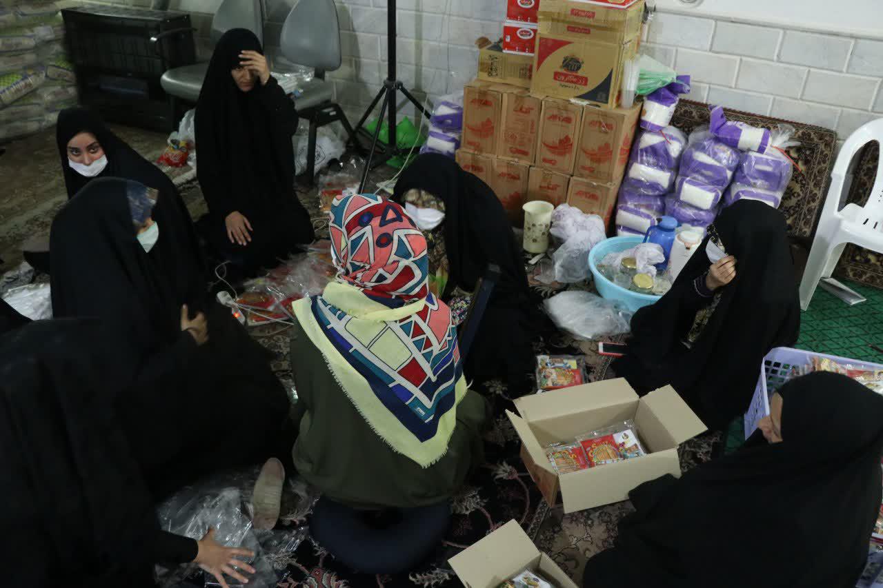 نقش بانوان جهادی در رزمایش همدلی مؤمنانه در قم چشمگیر بوده است