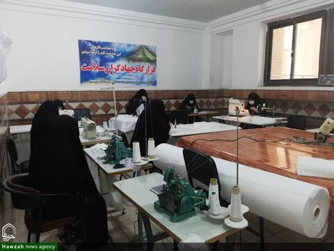 خدمات الطالبات المتطوعات في مؤسسة أمير المؤمنين (ع) بمدينة كاشان