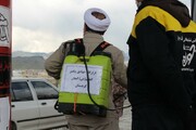 In Pictures / Volunteer group of Basiji Students and Islamic clerics in Kurdistan province of Iran in the fight against Covid-19