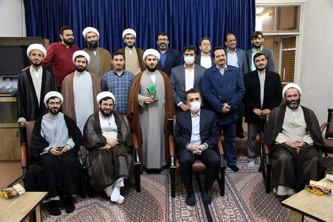 تصاویر/تقدیر مسئولان دانشگاه علوم پزشکی قم از طلاب جهادی