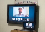 جلسه مدیران حوزه علمیه بوشهر ویدئوکنفرانسی برگزار شد