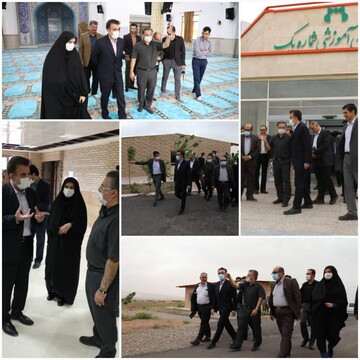 بازدید دکتر قدیر از مجتمع پردیس دانشگاه علوم پزشکی قم