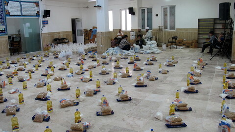 رزمایش همدلی و مواسات مرکز نیکوکاری شهید نبی‌لو مسجد امام سجاد(ع)پردیسان