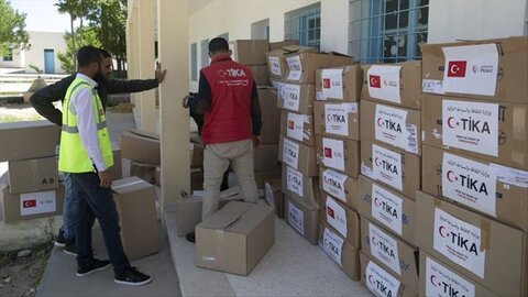 Turkish agency sends Ramadan aid to Tunisia