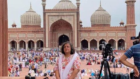 زن هندو که برای همدلی با مسلمانان روزه می گیرد