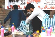 کلیپ | رزمایش همدلی و کمک مومنانه در قرارگاه جهادی شهدای روحانیت حوزه علمیه قزوین