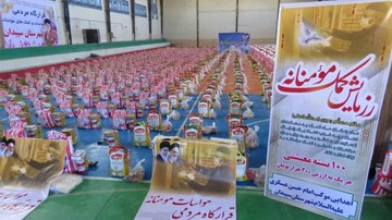 تصاویر شما/ مشارکت طلاب در رزمایش کمک مومنانه شهرستان سپیدان