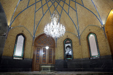 تصاویر/ نمایی از مسجد اعظم قم