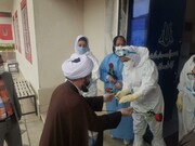 تصاویر/ تجلیل مدیر حوزه استان کردستان از کادر درمانی بیمارستان توحید