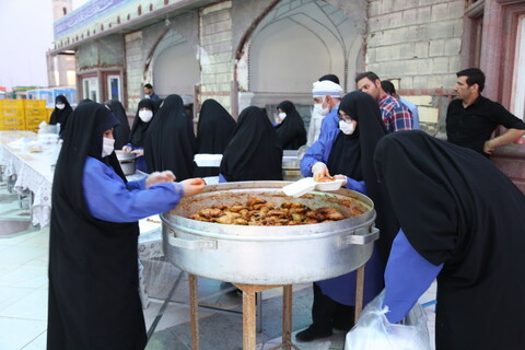 تصاویر/افتتاح همزمان ۱۰۰۰ مرکز اطعام مهدوی