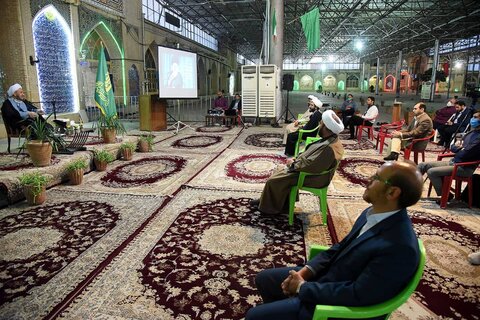 دیدار اعضای ستاد نماز جمعه با امام جمعه شیراز