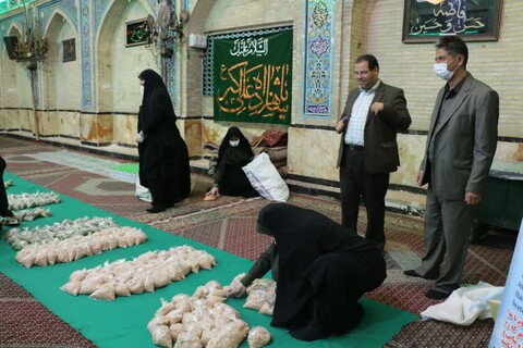 تصاویر/خدمت مومنانه کانون بانوان دفتر آستان قدس رضوی در اصفهان