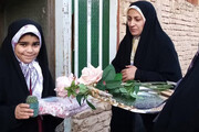 تصاویر/ جشن تکلیف خانه به خانه به همت مدرسه کریم اهل بیت(ع) در مهریز