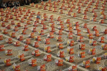 ارسال بیش از ۲۱۵ تن مواد غذایی به منطقه محروم احمدفداله