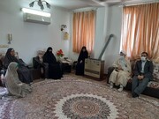 طلبه جهادگری که مورد تقدیر مدیر حوزه خواهران مازندران قرار گرفت