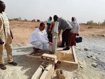 افتتاح طرح عمرانی بشر دوستانه توسط رهبر شیعیان سنگال +تصاویر