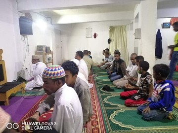 برگزاری نماز جماعت و مناجات ماه مبارک رمضان در مرکز اهل‌بیت(ع) ماداگاسکار +تصاویر