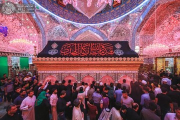 تصاویر/ حال و هوای حرم حضرت امیرالمؤمنین (ع) در شب ضربت خوردن آن حضرت