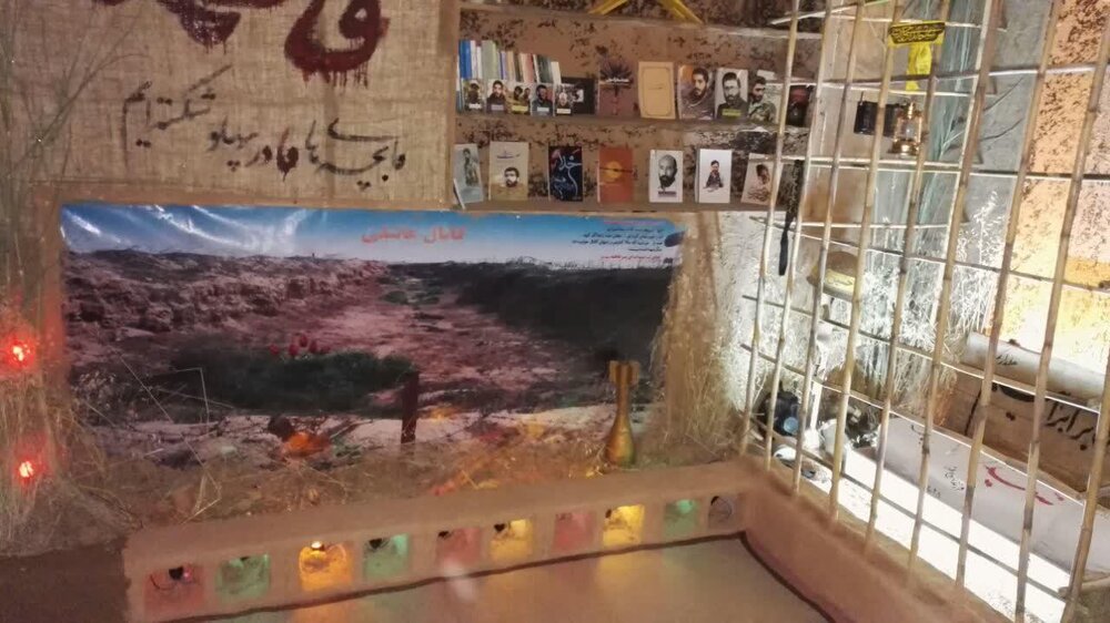 ساخت حجره شهدا توسط طلاب جهادی حوزه علمیه حجت بن الحسن (عج) شهرستان دره شهر