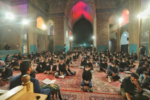 تصاویر/مسجد تاریخی جامع یزد میزبان عزاداران شهادت امام علی(ع)