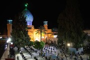 تصاویر/ احیای شب بیست و سوم رمضان در حرم علی بن حمزه(ع) شیراز