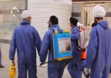 فیم | روایتی از خدمات طلاب جهادی پردیسان قم در مبارزه با ویروس کرونا