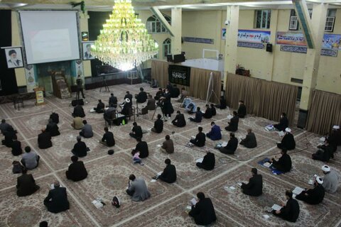 تصاویر/ مراسم احیای شب قدر در حسینیه بزرگ سنندج