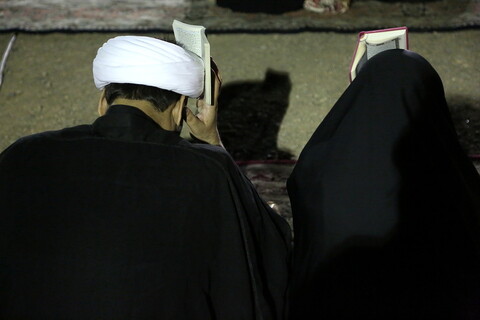 تصاویر/ حال و هوای مساجد پردیسان در بیست یکمین شب قدر