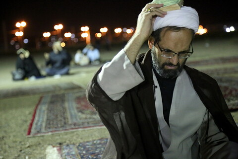 تصاویر/ حال و هوای مساجد پردیسان در بیست یکمین شب قدر