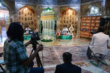 تولید و انتشار ۶۹۶ محتوای رسمی و معارفی در حرم حضرت معصومه(س)