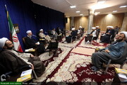 گزارشی از نشست گروه های جهادی عرصه سلامت با آیت الله اعرافی