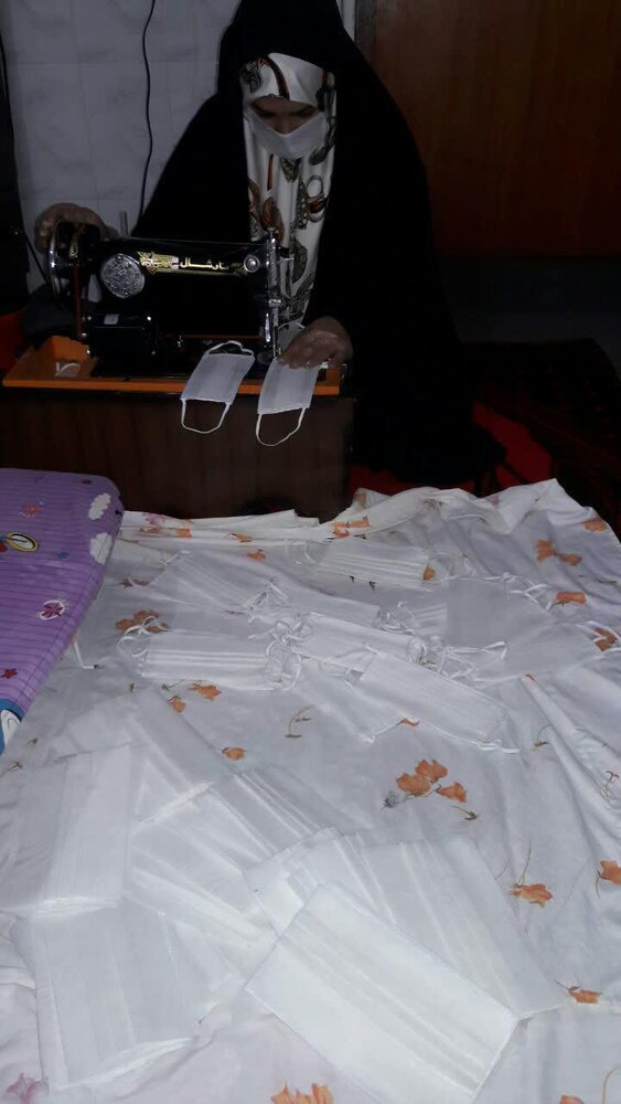 از تولید بیش از ده هزار ماسک تا توزیع بسته‌های معییشتی بین نیازمندان