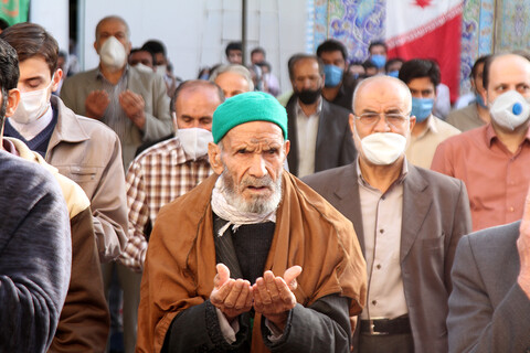 تصاویر / برگزاری نماز عید فطر در مسجد جامع همدان