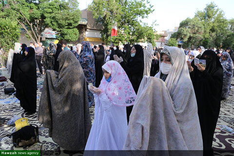 تصویری رپورٹ| ایران کے شہر قزوین میں نماز عید الفطر