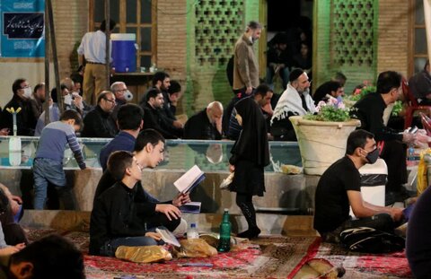 مراسم احیاء شب عیدفطر و نماز عید در مسجد رکن الملک