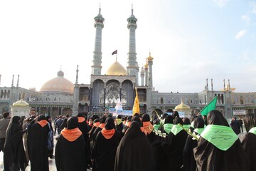 پذیرش هزار بانوی زیارت اولی در آستان مقدس کریمه اهل‌بیت(س)