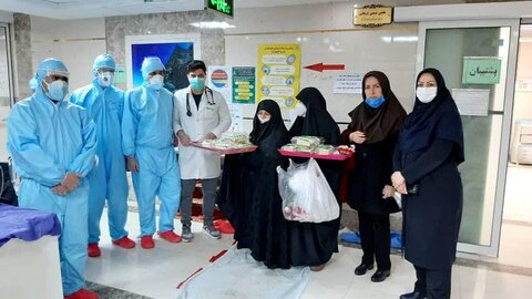 خدمات جهادی طلاب مدرسه علمیه نرجس(س) مشهد