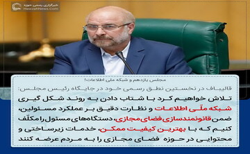 عکس نوشت| مجلس یازدهم و شبکه ملی اطلاعات!