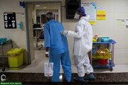 فعالیت گروه «جمعیت همراهان جهادی» در بیمارستان‌های کرونایی اهواز