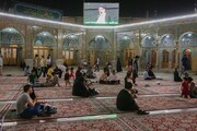 مراسم سالگرد ارتحال بنیانگذار جمهوری اسلامی ایران در حرم حضرت معصومه(س) برگزار شد