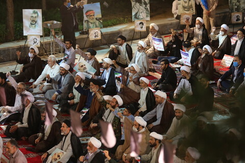 مراسم بزرگداشت امام خمینی (رض ) و قیام یوم الله 15 خرداد در مدرسه مبارکه فیضیه