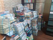 تأمین ۲۰۰۰ جلد کتاب جهت تجهیز کتابخانه مدرسه علمیه سردارین قزوین