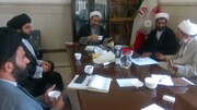 نشست مدیر و معاونان حوزه علمیه خوزستان با مدیرکل ستاد بحران حوزه‌های علمیه