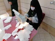 تولید  50 هزار ماسک توسط جهادگران چغادک