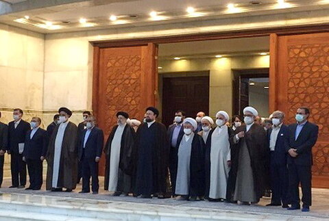 مراسم تجدید میثاق مسئولان عالی قضایی با آرمان‌های امام خمینی (ره)